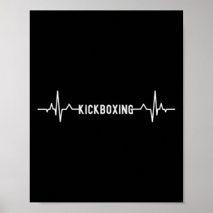 Kick-boxing Heartbeat Kickboxing Boxing Pion  Poster
