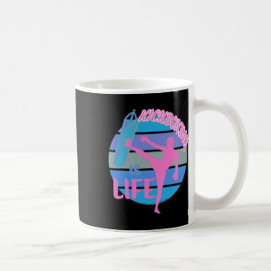Kick Boxing Martial Arts Boxer Girls Kickboxing Is Coffee Mug