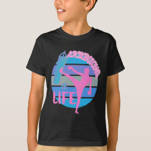 Kick Boxing Martial Arts Boxer Girls Kickboxing Is T-Shirt