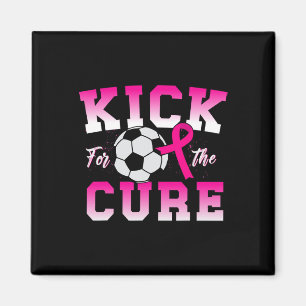 Kick For The Cure Sport Breast Cancer Awareness Ch Magnet