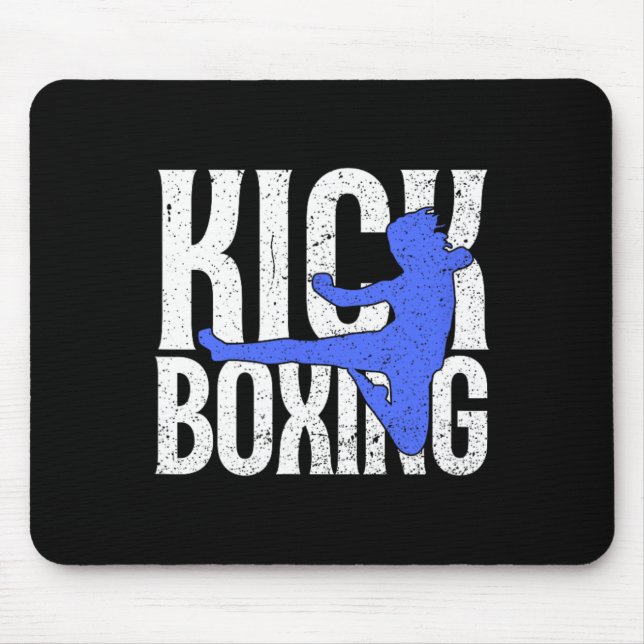 Kick In Kickboxing  Mouse Mat (Front)
