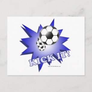 Kick It! Postcard