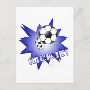 Kick It! Postcard