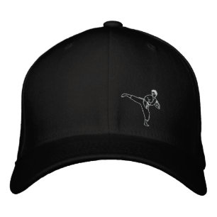 Kick Kung Fu Karate Hat Martial Arts MMA Cap