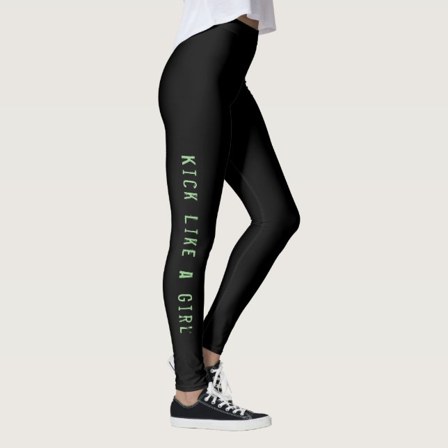 Kick Like a Girl leggings (Right)