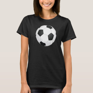 Kick Me Funny Soccer Ball Soccer Player Graphic T-Shirt