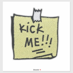 Kick Me Patch