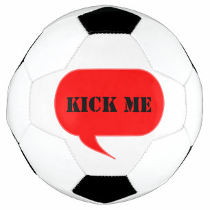 Kick Me Talk Bubble Soccer Ball