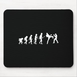 Kick Mma Kickboxing Boxer Boxing Human Evolution S Mouse Mat
