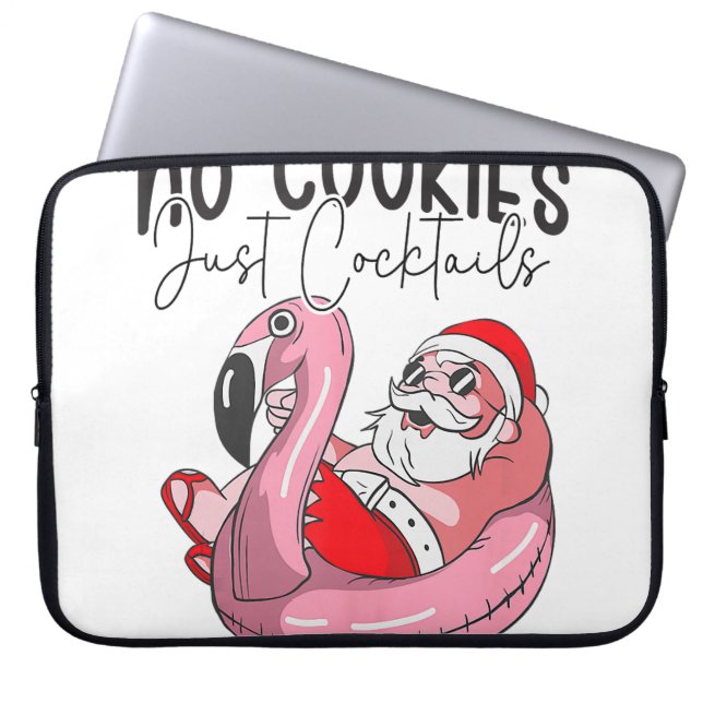 Kick off the holiday season with our 'Christmas Fo Laptop Sleeve (Front)
