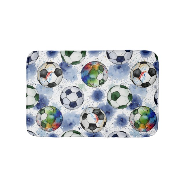 Kick Off Your Creativity Bath Mat (Front)