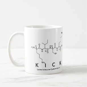 Kick peptide name mug