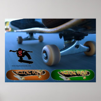 Kick Push (Skateboarding) Poster