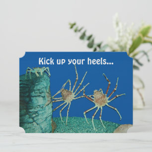 Kick Up Your Heels Invitation