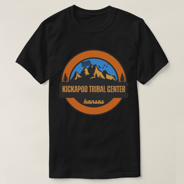 Kickapoo Tribal Centre, Kansas T-Shirt (Design Front)