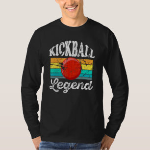 Kickball Expert Legend Sports League Summer Team F T-Shirt