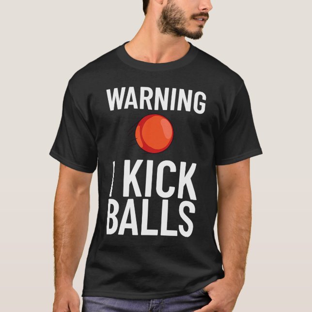 Kickball Game Ball Tournament T-Shirt (Front)