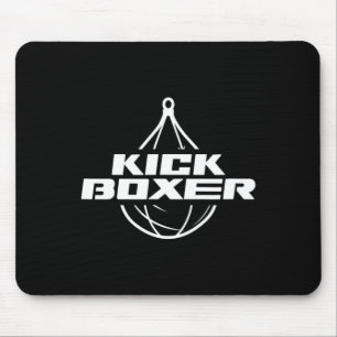 Kickboxer Kick Boxing Martial Arts Kickboxing Kick Mouse Mat