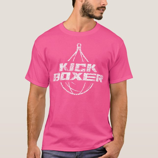 Kickboxer Kick Boxing Martial Arts Kickboxing Kick T-Shirt (Front)