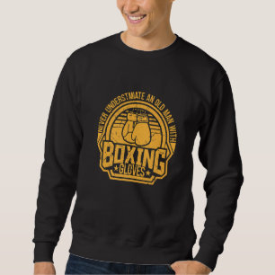 Kickboxer Kickboxing Boxer Boxing Vintage Sweatshirt