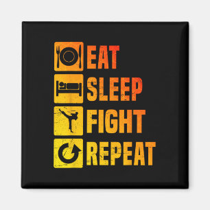 Kickboxer Men's Kickbox Kickboxing Boxing  Magnet