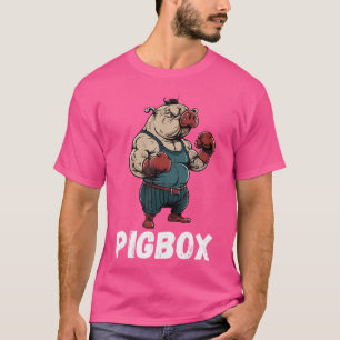 Kickboxer Mma Pig Boxing Boxer Boxing Gloves Kickb T-Shirt