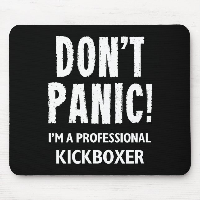 Kickboxer  mouse mat (Front)