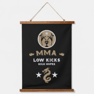 Kickboxer Muay Thai Sport Hanging Tapestry