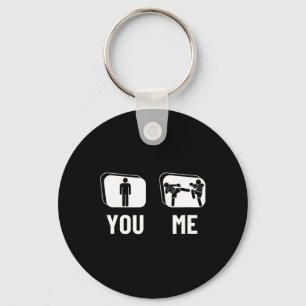 Kickboxer Proud Funny Men Kickboxing  Key Ring