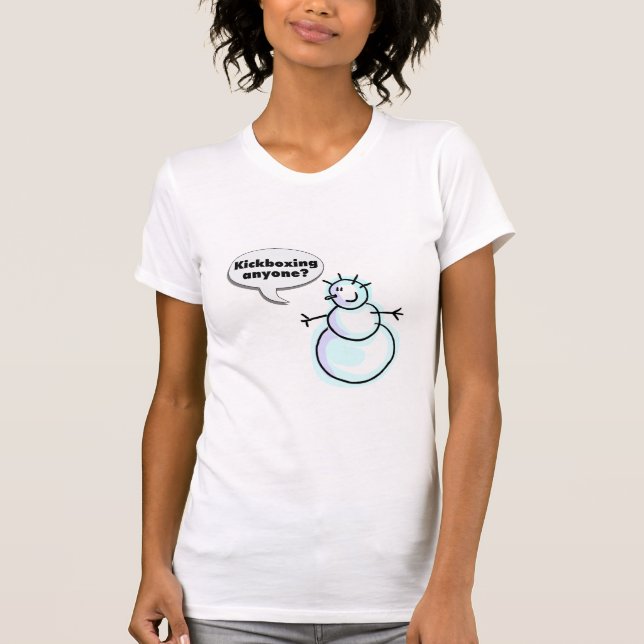 Kickboxing Anyone? T-Shirt (Front)
