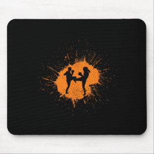 Kickboxing Art Sport Mouse Mat