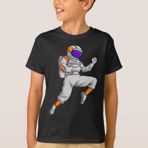 Kickboxing Astronaut Kickboxer Outerspace Karate B T-Shirt