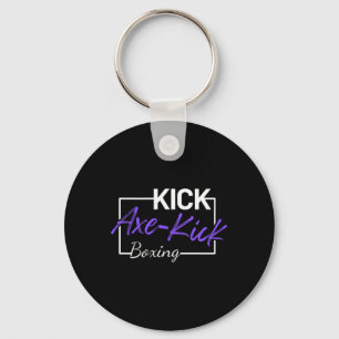 Kickboxing Axe Kick Key Ring