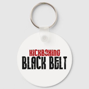 Kickboxing Black Belt Karate Key Ring