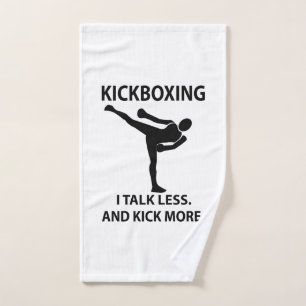 Kickboxing Boxer Coach Kickboxing Hand Towel