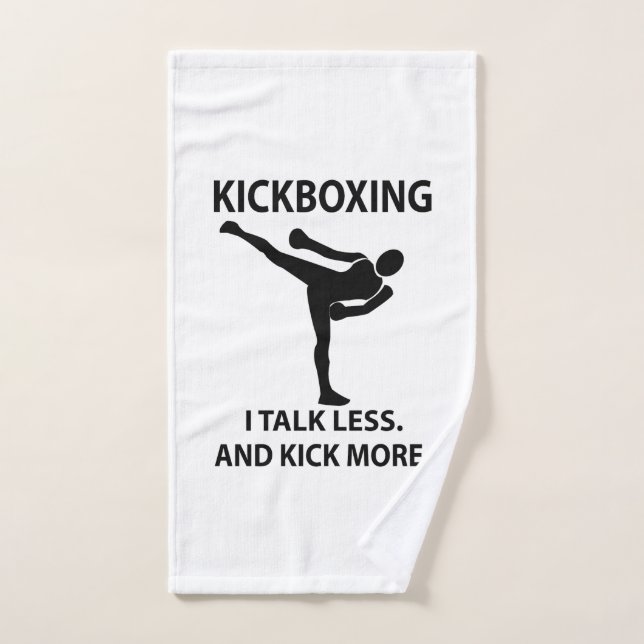 Kickboxing Boxer Coach Kickboxing Hand Towel (Hand Towel)