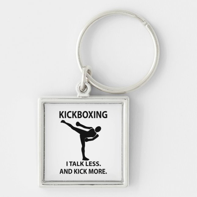 Kickboxing Boxer Coach Kickboxing Key Ring (Front)