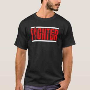 Kickboxing Boxer Kixkboxer Fighter Training Coach T-Shirt
