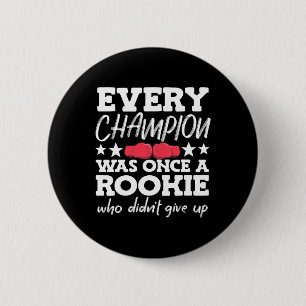 Kickboxing Boxing 6 Cm Round Badge