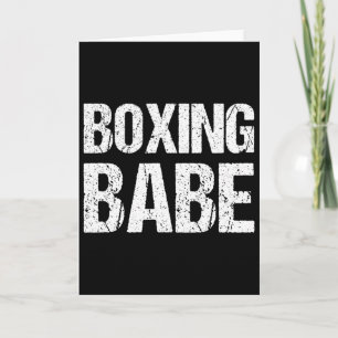 Kickboxing Boxing Bybe Shirt Card