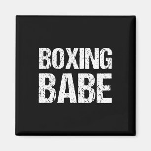 Kickboxing Boxing Bybe Shirt  Magnet
