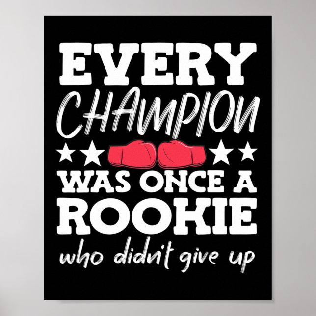 Kickboxing Boxing  Poster (Front)