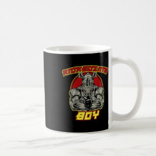 Kickboxing Boy Martial Arts Coffee Mug