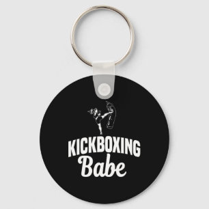 Kickboxing Bybe Kickboxer Karate Boxing Mma Fighte Key Ring