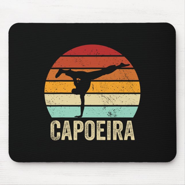 Kickboxing Capoeira  Mouse Mat (Front)