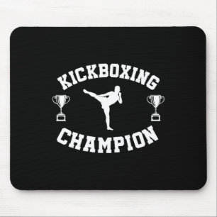 Kickboxing Champion Mouse Mat