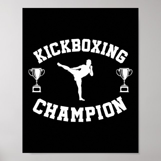 Kickboxing Champion  Poster (Front)