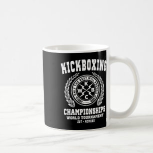 Kickboxing Championships, Kickboxing T Shirt, Mart Coffee Mug