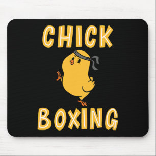 Kickboxing Chickboxing Kick Boxing Workout Mouse Mat