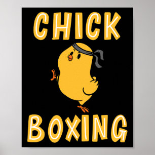 Kickboxing Chickboxing Kick Boxing Workout  Poster